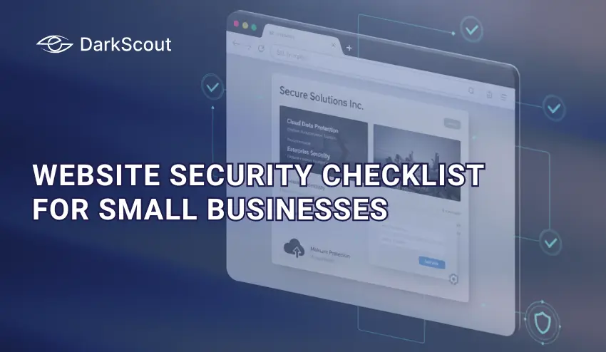 website security checklist